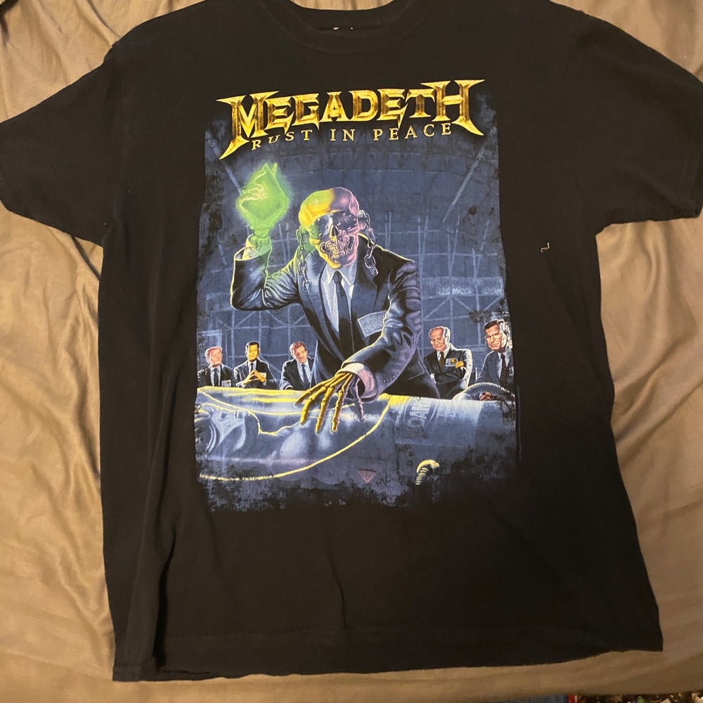 Megadeth band tee